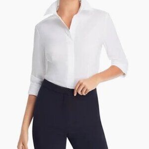 BOSS by Hugo Boss Bashinah Blouse in White (Size 00)
